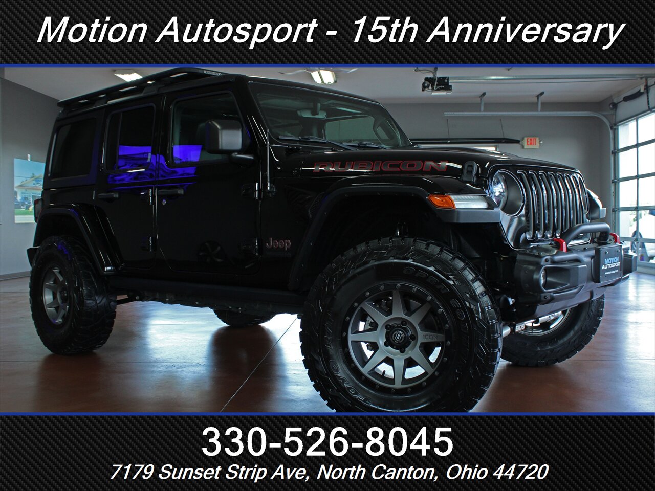 2018 Jeep Wrangler Unlimited Rubicon Custom Lift 4X4   - Photo 2 - North Canton, OH 44720