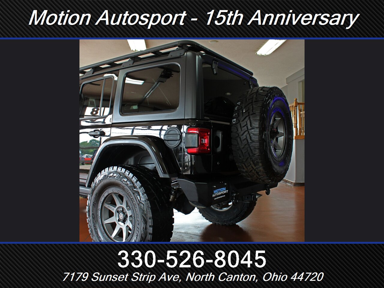 2018 Jeep Wrangler Unlimited Rubicon Custom Lift 4X4   - Photo 8 - North Canton, OH 44720