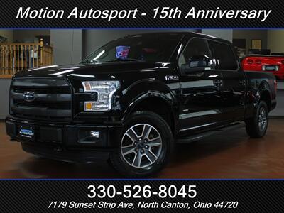 2016 Ford F-150 Lariat Sport  Moon Roof Navigation FX4 4X4 Truck