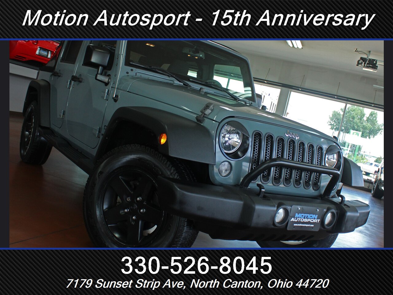 2015 Jeep Wrangler Unlimited Sport  Slant Back 4X4 - Photo 49 - North Canton, OH 44720