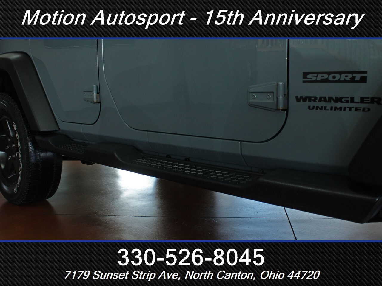2015 Jeep Wrangler Unlimited Sport  Slant Back 4X4 - Photo 45 - North Canton, OH 44720