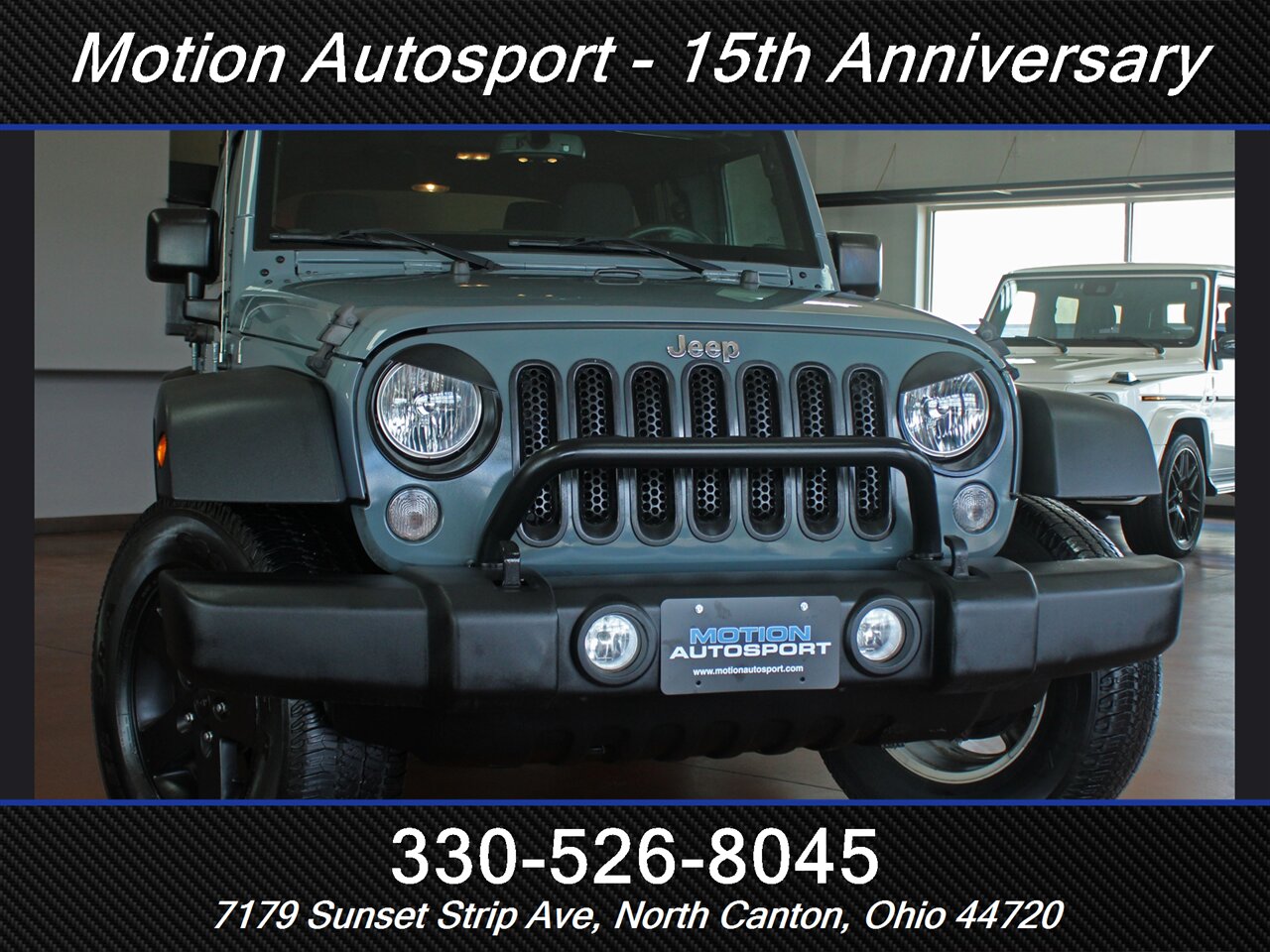 2015 Jeep Wrangler Unlimited Sport  Slant Back 4X4 - Photo 50 - North Canton, OH 44720