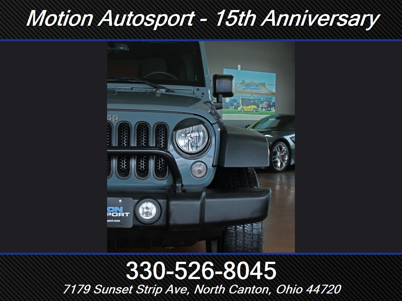 2015 Jeep Wrangler Unlimited Sport  Slant Back 4X4 - Photo 6 - North Canton, OH 44720