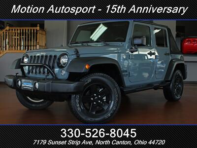2015 Jeep Wrangler Unlimited Sport  Slant Back 4X4 SUV