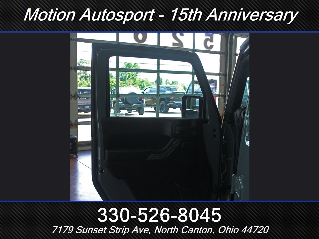 2015 Jeep Wrangler Unlimited Sport  Slant Back 4X4 - Photo 13 - North Canton, OH 44720