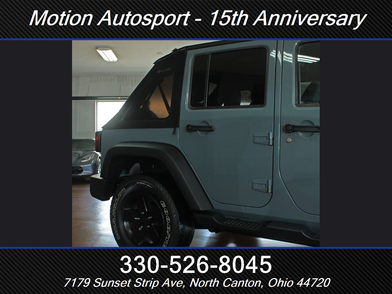 2015 Jeep Wrangler Unlimited Sport  Slant Back 4X4 - Photo 46 - North Canton, OH 44720