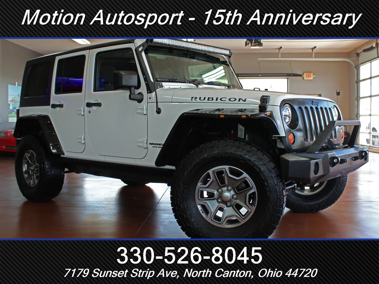 2013 Jeep Wrangler Unlimited Rubicon Hard Top 4X4 - Photo 2 - North Canton, OH 44720