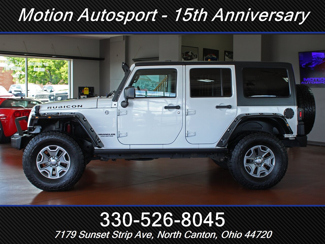 2013 Jeep Wrangler Unlimited Rubicon Hard Top 4X4 - Photo 7 - North Canton, OH 44720