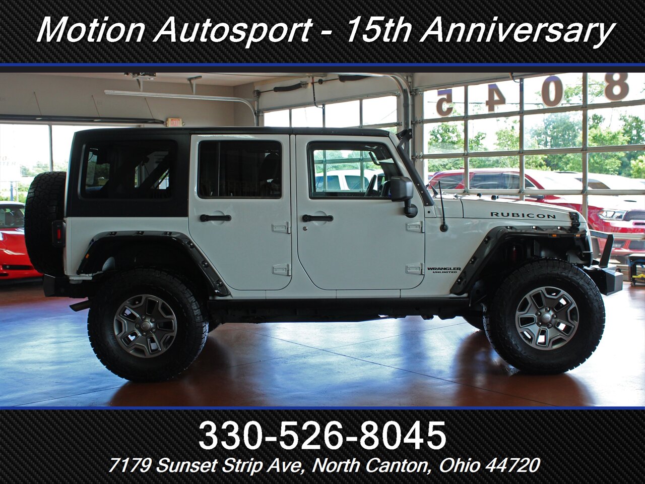 2013 Jeep Wrangler Unlimited Rubicon Hard Top 4X4 - Photo 13 - North Canton, OH 44720