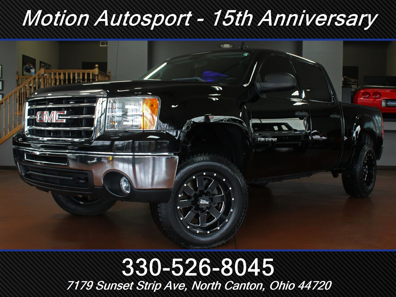 2012 GMC Sierra 1500 SLE  Custom  Lift 4X4 - Photo 1 - North Canton, OH 44720