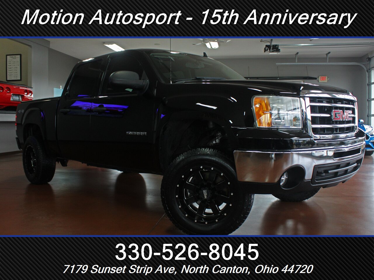 2012 GMC Sierra 1500 SLE  Custom  Lift 4X4 - Photo 2 - North Canton, OH 44720