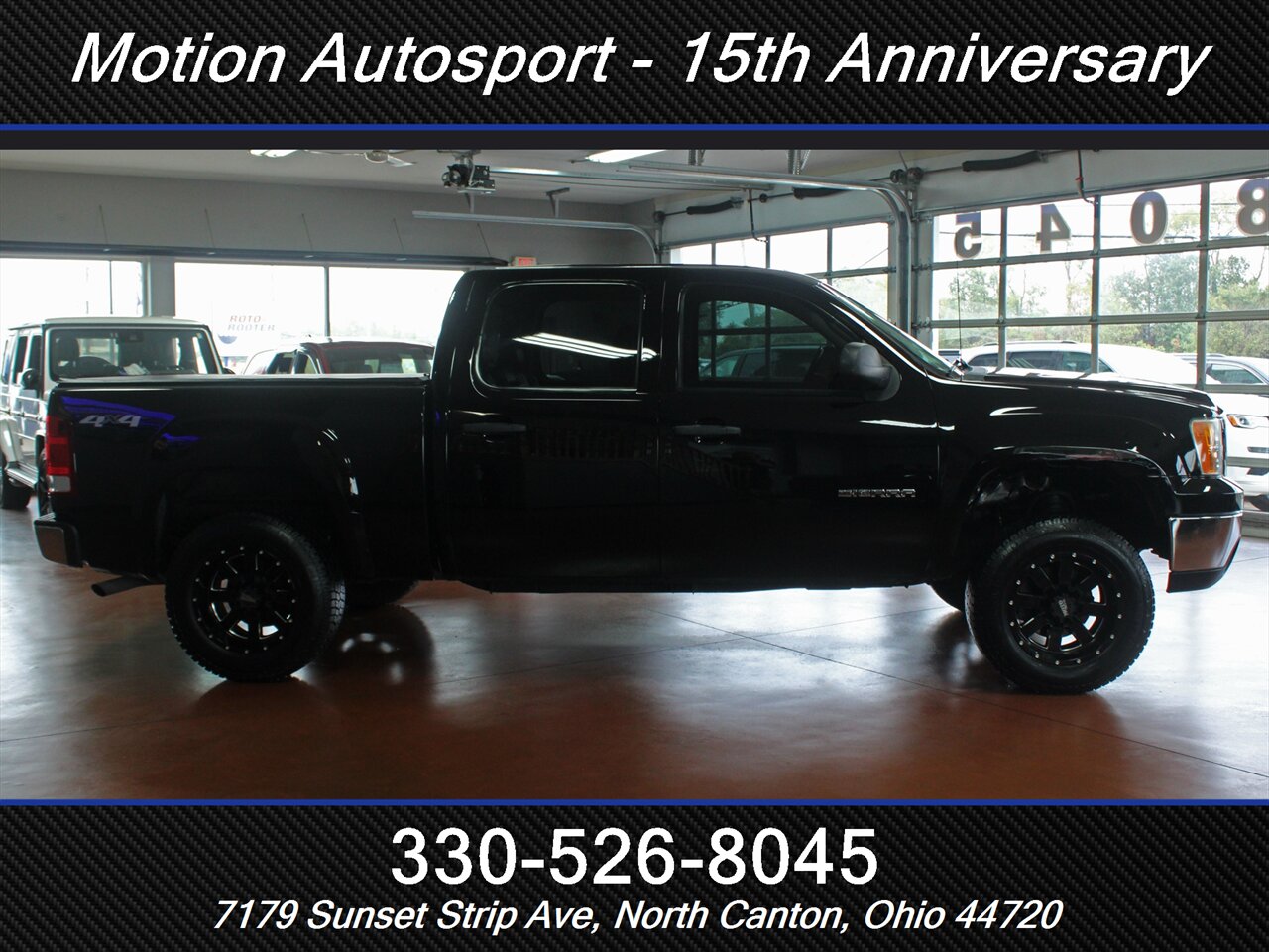 2012 GMC Sierra 1500 SLE  Custom  Lift 4X4 - Photo 13 - North Canton, OH 44720