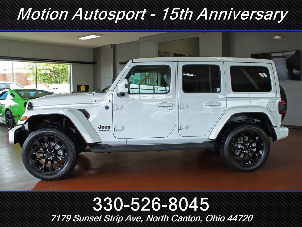 2021 Jeep Wrangler Unlimited High Altitude Sky Touch Roof 4X4 - Photo 8 - North Canton, OH 44720