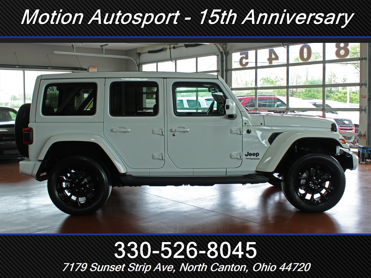 2021 Jeep Wrangler Unlimited High Altitude Sky Touch Roof 4X4 - Photo 16 - North Canton, OH 44720