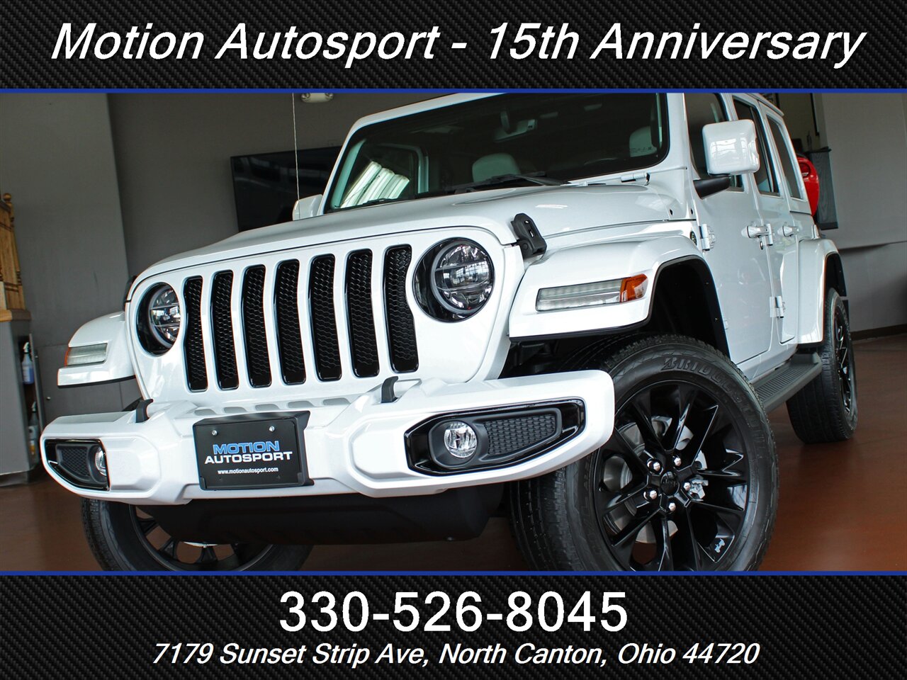 2021 Jeep Wrangler Unlimited High Altitude Sky Touch Roof 4X4 - Photo 60 - North Canton, OH 44720