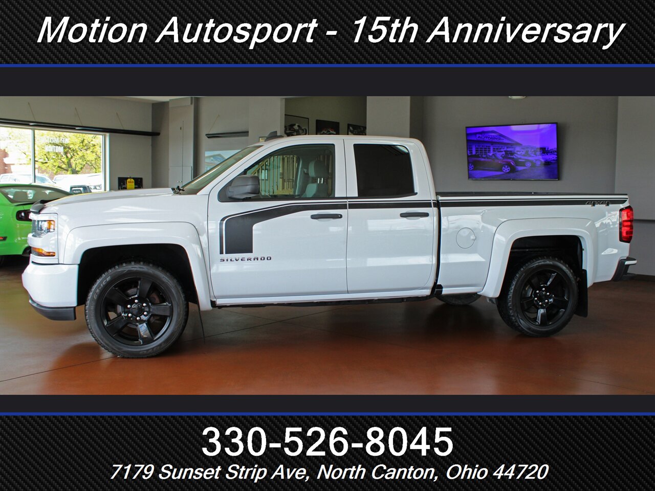 2018 Chevrolet Silverado 1500 Custom 4X4 - Photo 7 - North Canton, OH 44720