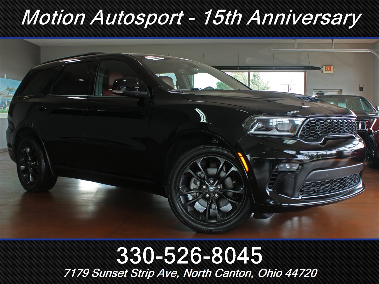 2021 Dodge Durango R/T Plus  Black Top Edition Moon Roof Navigation 4X4 - Photo 2 - North Canton, OH 44720