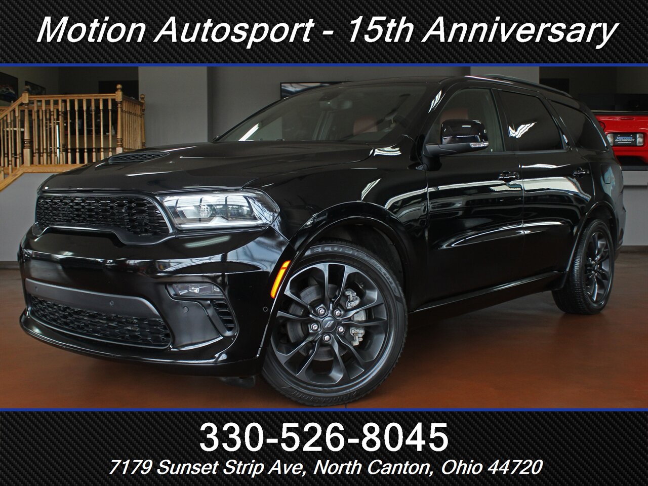 2021 Dodge Durango R/T Plus  Black Top Edition Moon Roof Navigation 4X4 - Photo 1 - North Canton, OH 44720