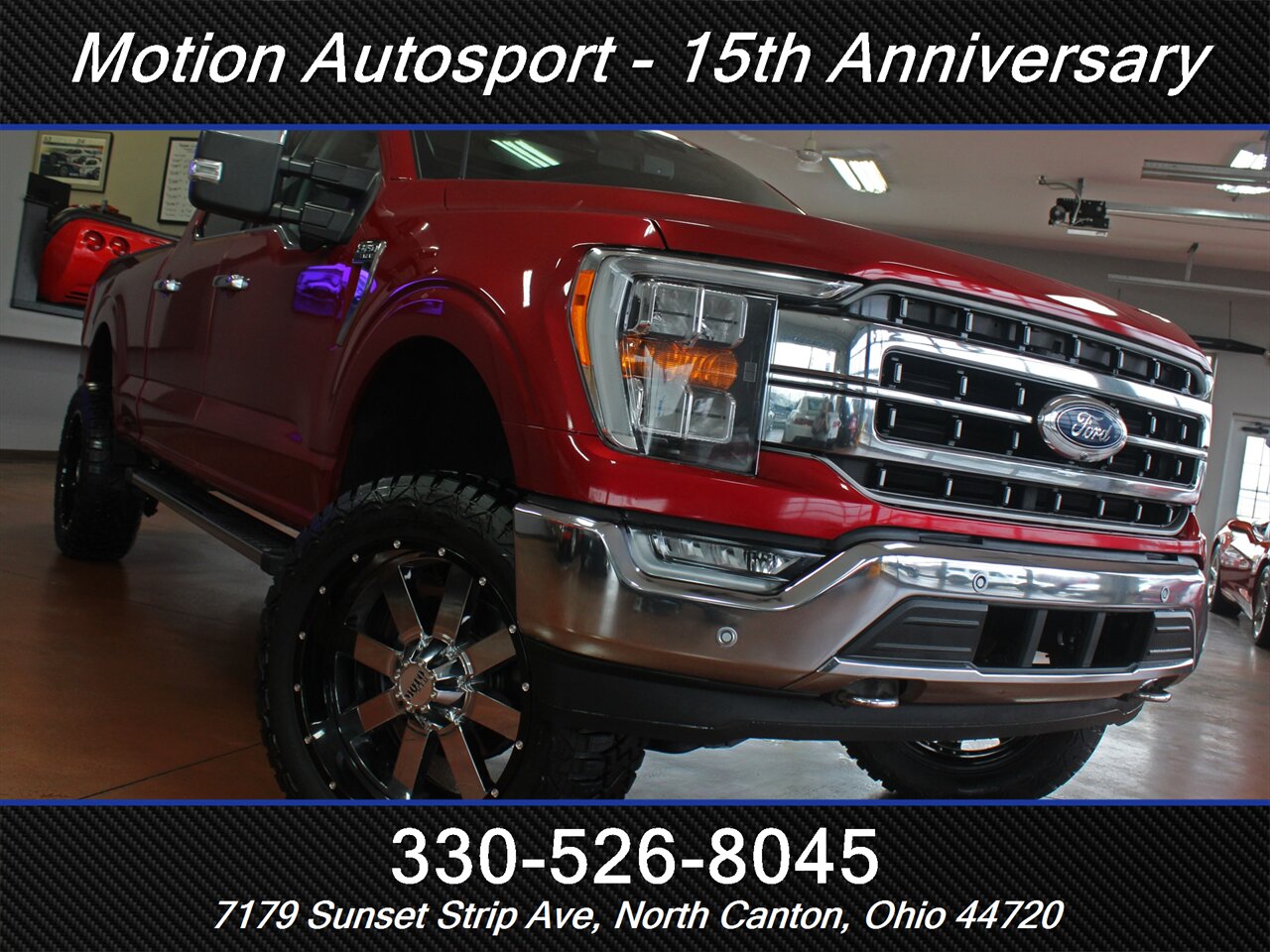 2021 Ford F-150 Lariat Custom Lift 4X4 - Photo 58 - North Canton, OH 44720