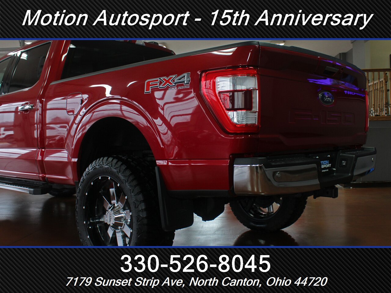2021 Ford F-150 Lariat Custom Lift 4X4 - Photo 8 - North Canton, OH 44720