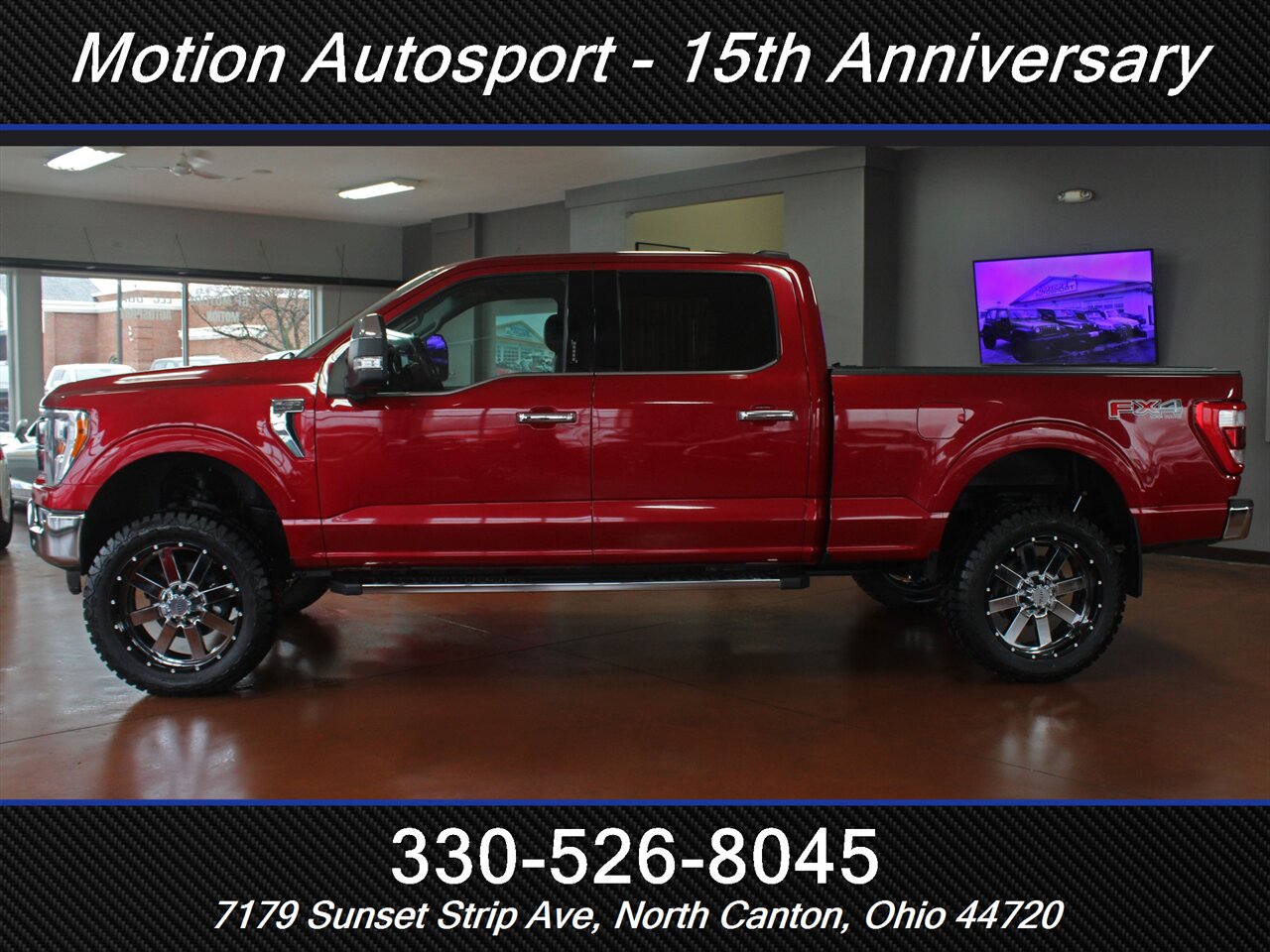 2021 Ford F-150 Lariat Custom Lift 4X4 - Photo 7 - North Canton, OH 44720