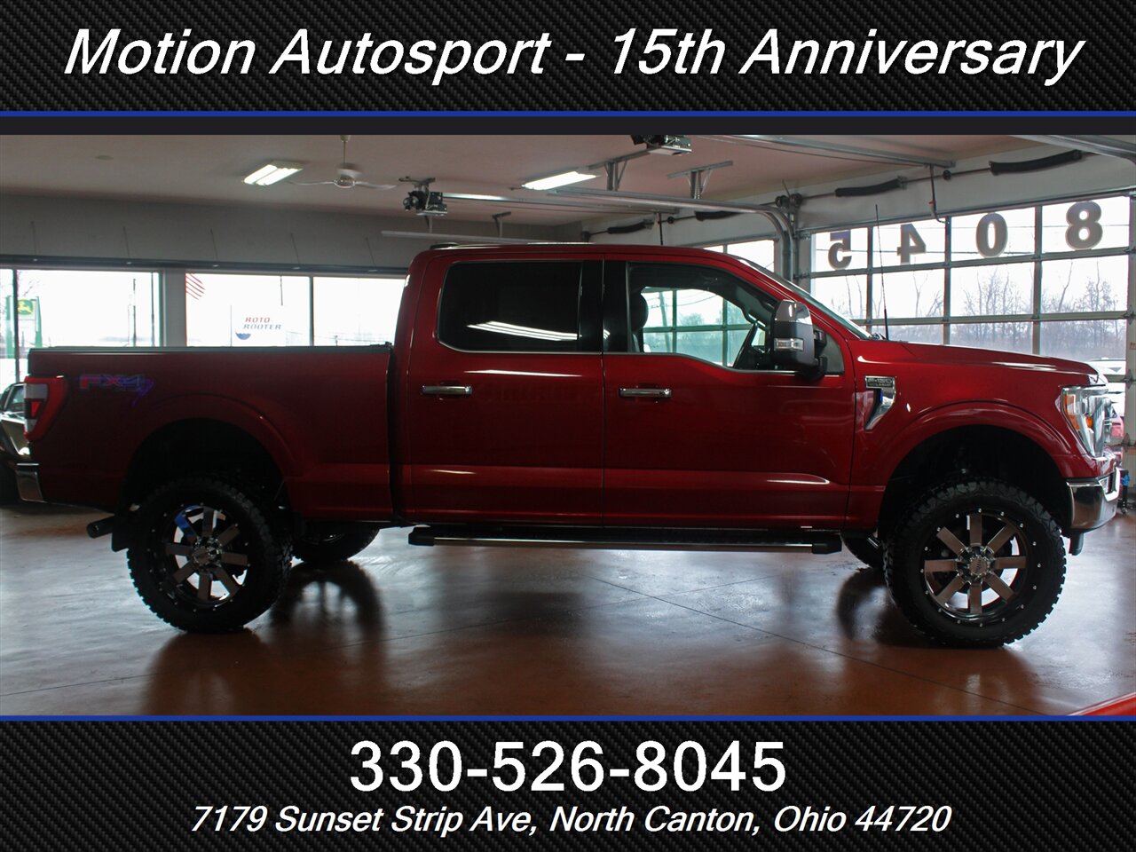 2021 Ford F-150 Lariat Custom Lift 4X4 - Photo 13 - North Canton, OH 44720