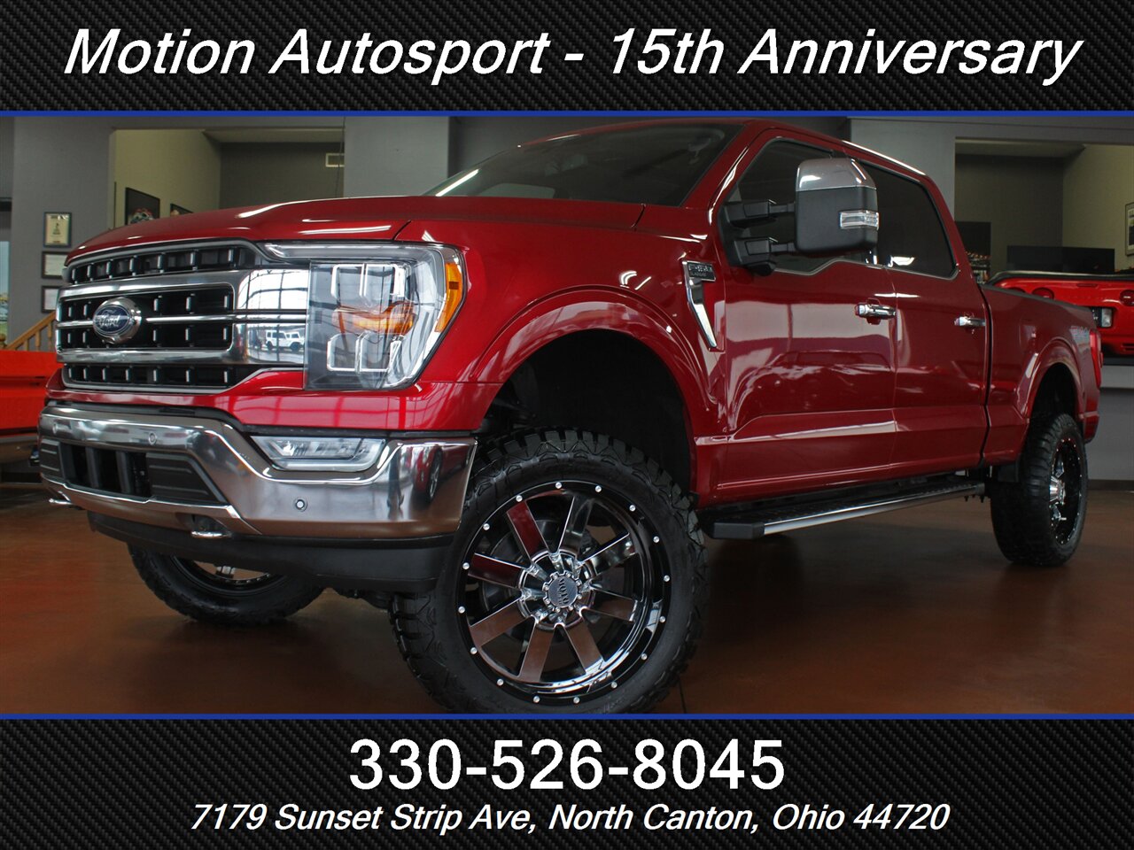 2021 Ford F-150 Lariat  Custom Lift 4X4 - Photo 1 - North Canton, OH 44720