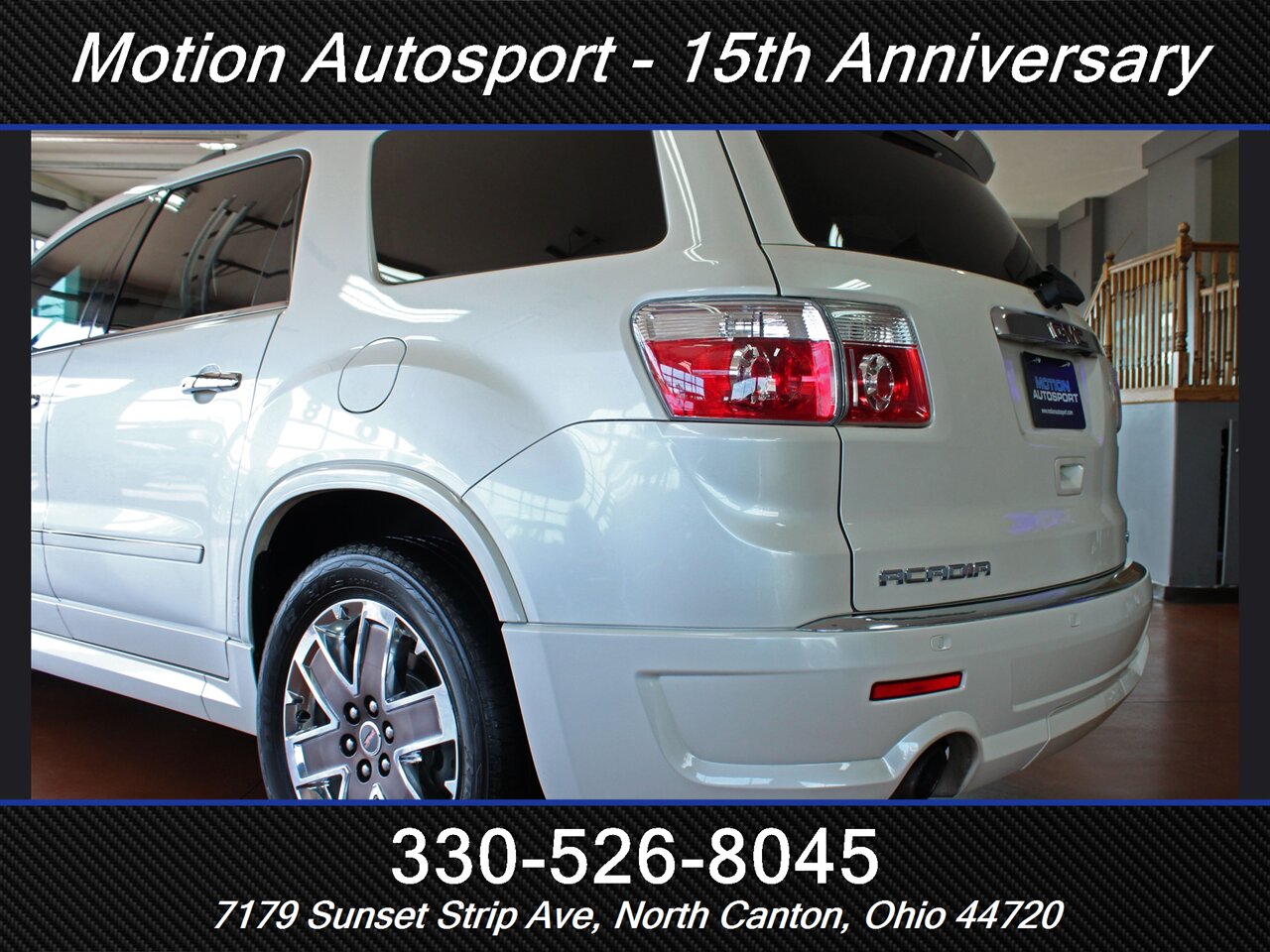 2012 GMC Acadia Denali  Moon Roof Navigation 4X4 - Photo 8 - North Canton, OH 44720