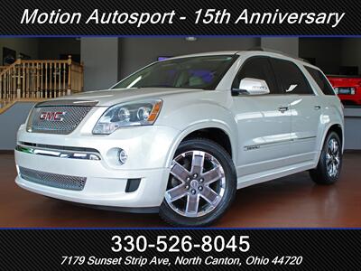 2012 GMC Acadia Denali  Moon Roof Navigation 4X4 SUV