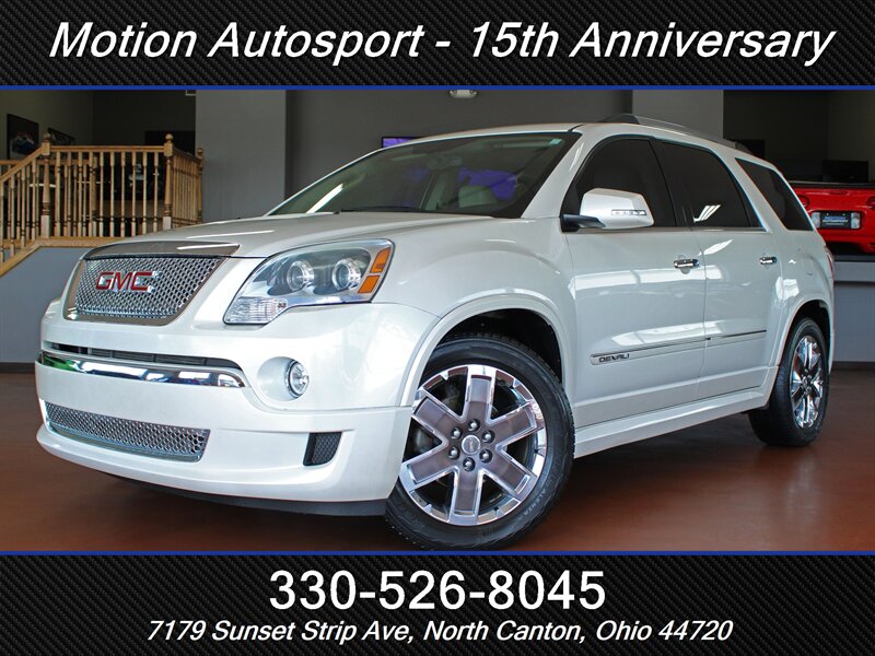 2012 GMC Acadia Denali  Moon Roof Navigation 4X4