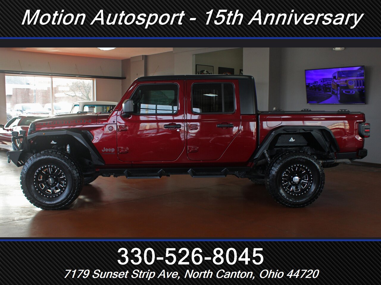 2022 Jeep Gladiator Rubicon Hard Top Custom Lift 4X4 - Photo 7 - North Canton, OH 44720