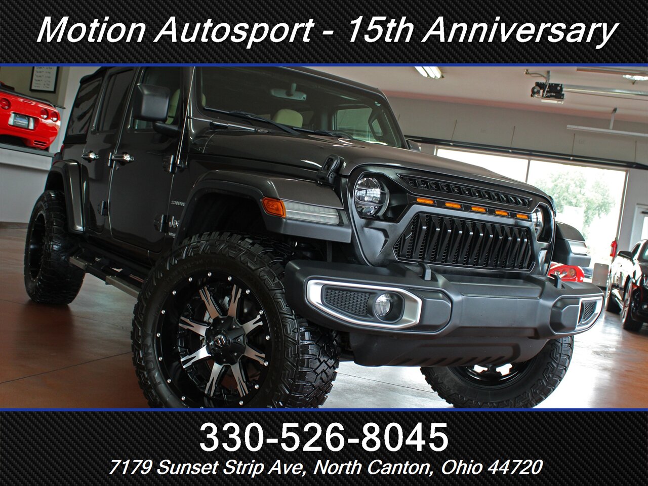 2018 Jeep Wrangler Unlimited Sahara Custom Lift 4X4 - Photo 41 - North Canton, OH 44720
