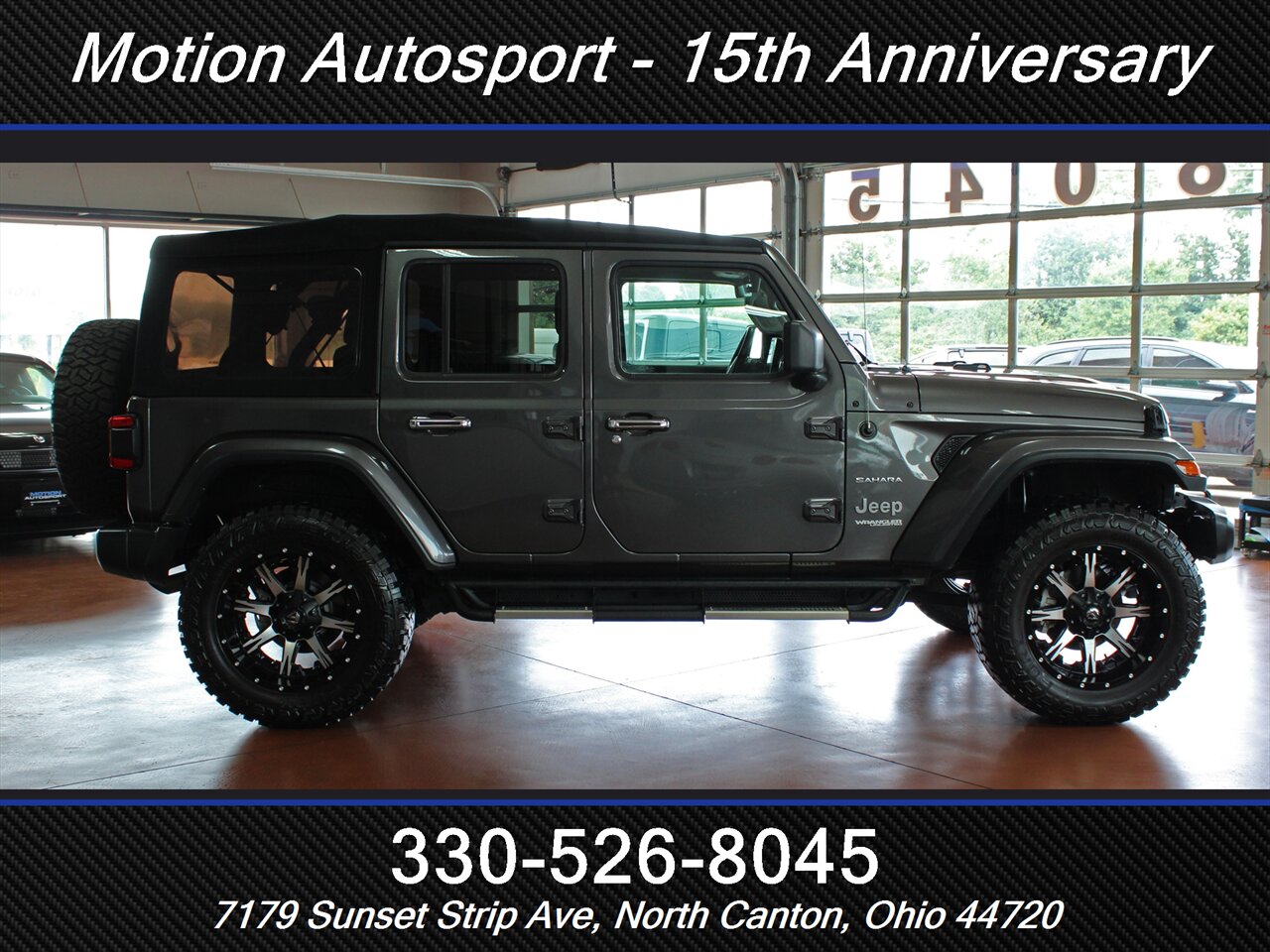 2018 Jeep Wrangler Unlimited Sahara Custom Lift 4X4 - Photo 10 - North Canton, OH 44720