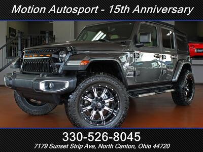 2018 Jeep Wrangler Unlimited Sahara  Custom Lift 4X4 SUV