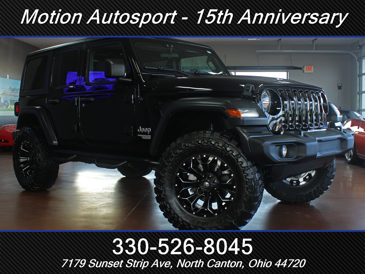 2018 Jeep Wrangler Unlimited Sport S Custom Lift 4X4 - Photo 2 - North Canton, OH 44720