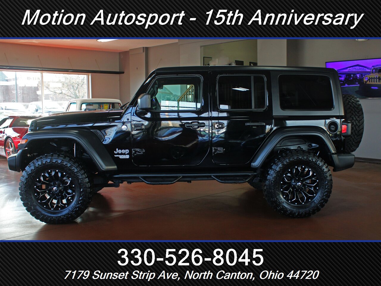 2018 Jeep Wrangler Unlimited Sport S Custom Lift 4X4 - Photo 7 - North Canton, OH 44720