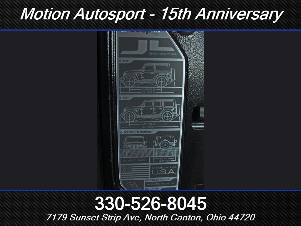 2018 Jeep Wrangler Unlimited Sport S Custom Lift 4X4 - Photo 12 - North Canton, OH 44720