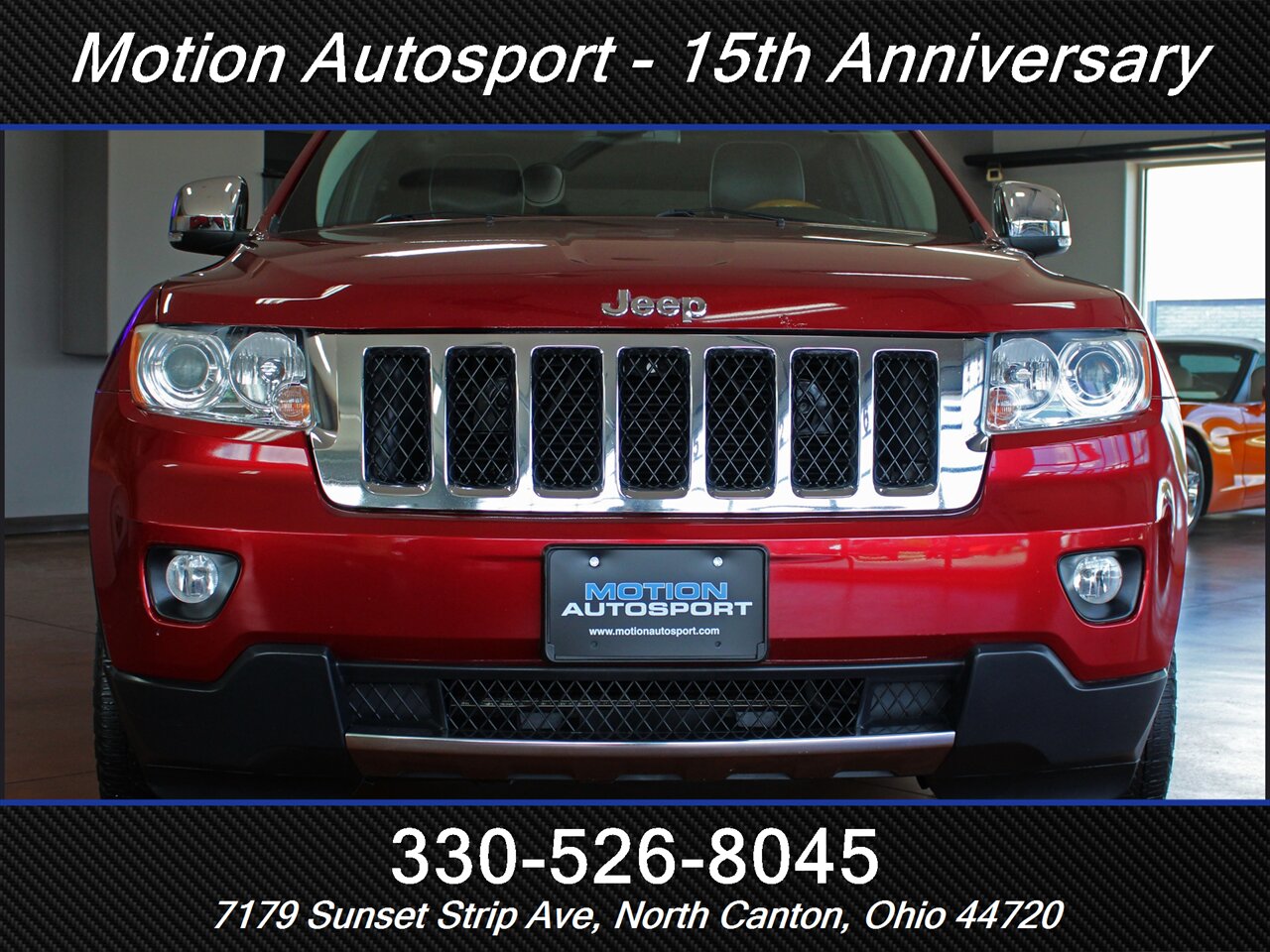 2012 Jeep Grand Cherokee Overland Moon Roof Navigation 4X4 - Photo 3 - North Canton, OH 44720