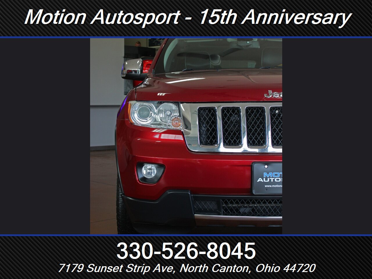 2012 Jeep Grand Cherokee Overland Moon Roof Navigation 4X4 - Photo 5 - North Canton, OH 44720