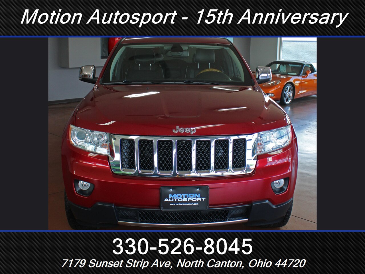 2012 Jeep Grand Cherokee Overland Moon Roof Navigation 4X4 - Photo 4 - North Canton, OH 44720