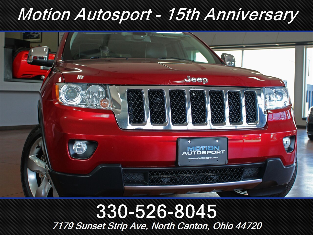 2012 Jeep Grand Cherokee Overland Moon Roof Navigation 4X4 - Photo 53 - North Canton, OH 44720
