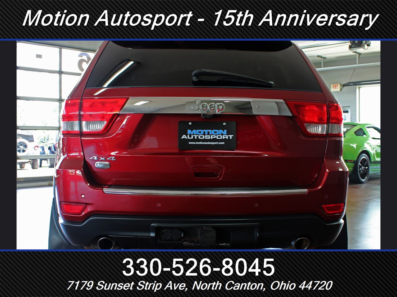 2012 Jeep Grand Cherokee Overland Moon Roof Navigation 4X4 - Photo 9 - North Canton, OH 44720