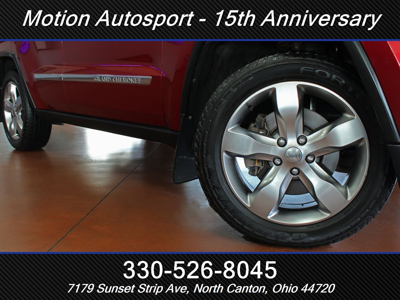 2012 Jeep Grand Cherokee Overland Moon Roof Navigation 4X4 - Photo 46 - North Canton, OH 44720