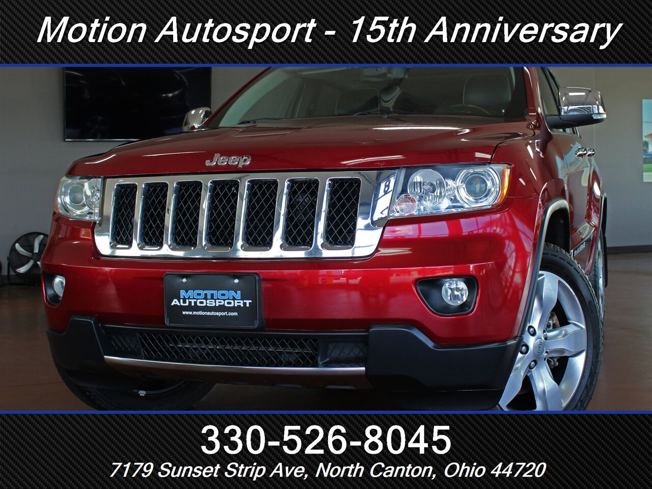 2012 Jeep Grand Cherokee Overland Moon Roof Navigation 4X4 - Photo 54 - North Canton, OH 44720
