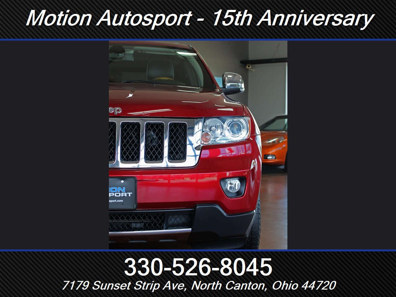 2012 Jeep Grand Cherokee Overland Moon Roof Navigation 4X4 - Photo 6 - North Canton, OH 44720