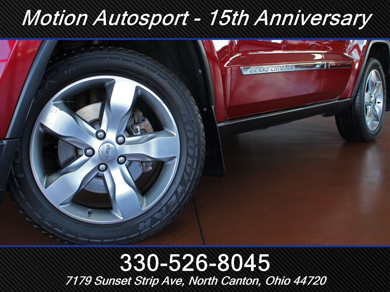 2012 Jeep Grand Cherokee Overland Moon Roof Navigation 4X4 - Photo 41 - North Canton, OH 44720