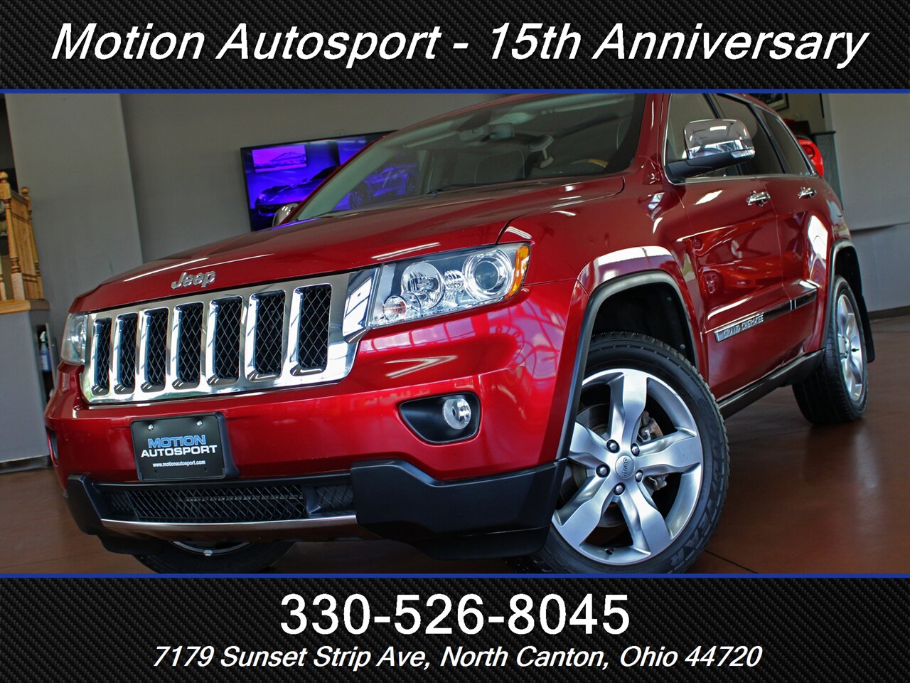 2012 Jeep Grand Cherokee Overland Moon Roof Navigation 4X4 - Photo 51 - North Canton, OH 44720