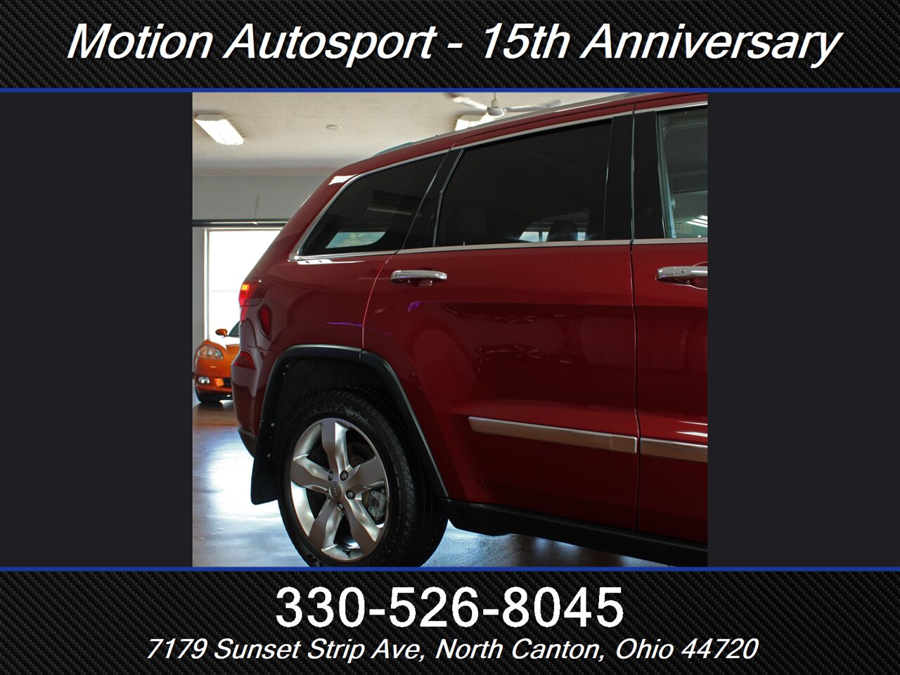 2012 Jeep Grand Cherokee Overland Moon Roof Navigation 4X4 - Photo 49 - North Canton, OH 44720