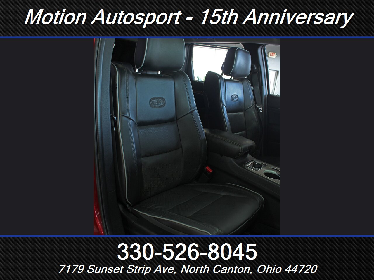 2012 Jeep Grand Cherokee Overland Moon Roof Navigation 4X4 - Photo 32 - North Canton, OH 44720