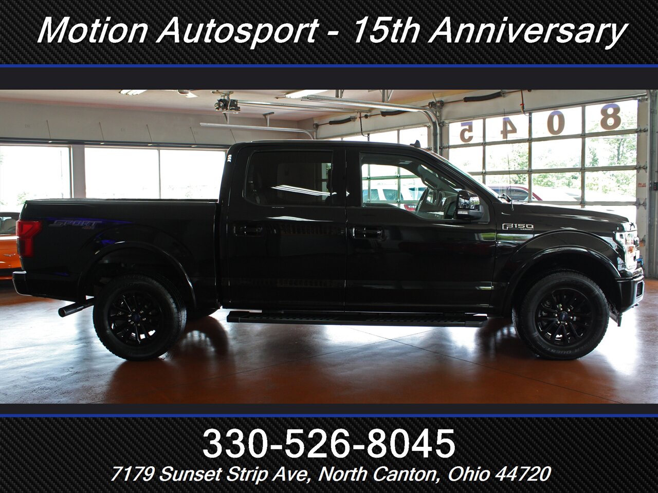 2019 Ford F-150 Lariat Sport Panoramic Roof 4X4 - Photo 12 - North Canton, OH 44720